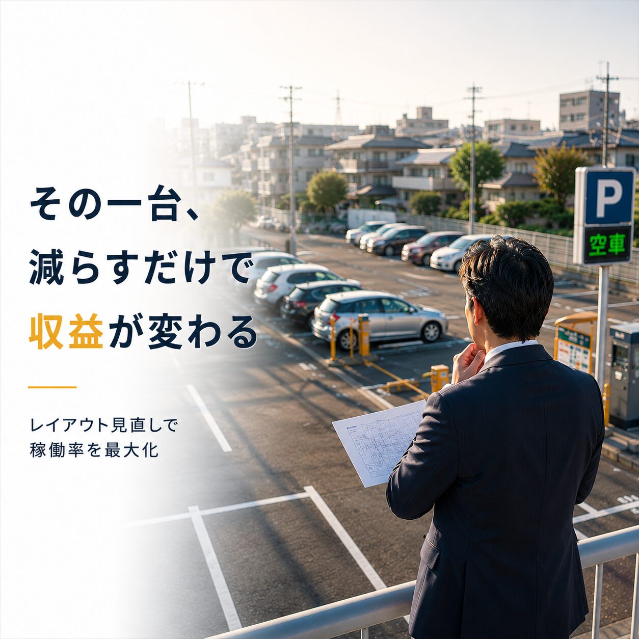 車室を1台減らすと収益が上がる？ デッドスペース活用より先 やるべきレイアウト見直し