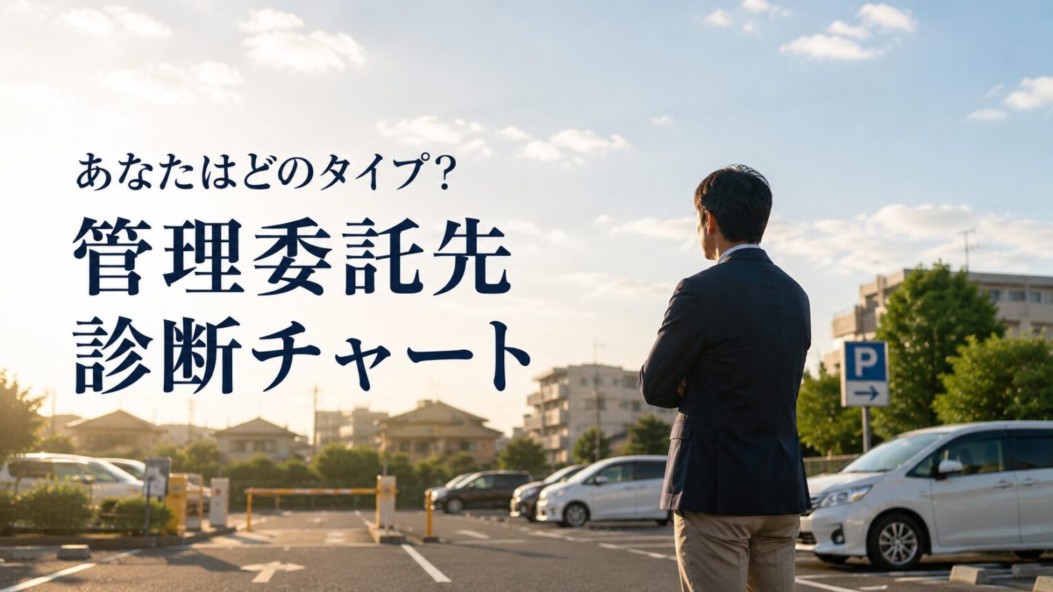 あなたはどのタイプ?駐車場オーナー別「失敗しない管理委託先」診断チャート あなたはどのタイプ?駐車場オーナー別「失敗しない管理委託先」診断チャート